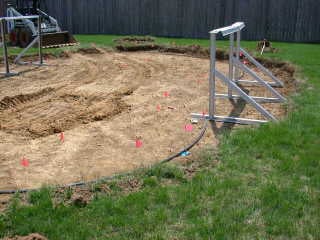 Above Ground Pool Deep End Installation for Oval Pools